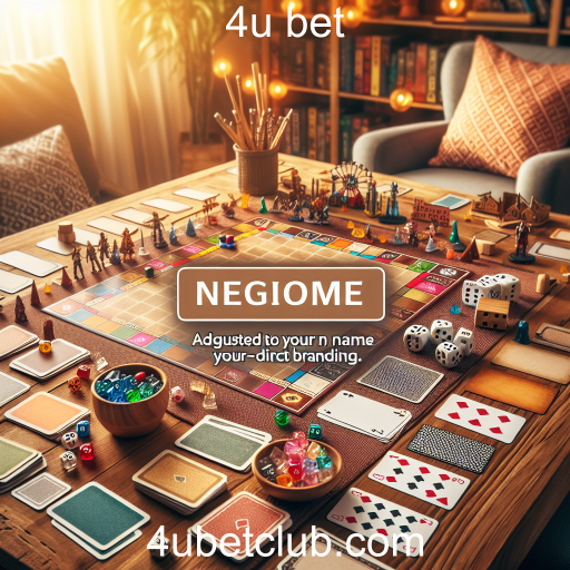 A Magia dos Jogos de Mesa no 4u Bet